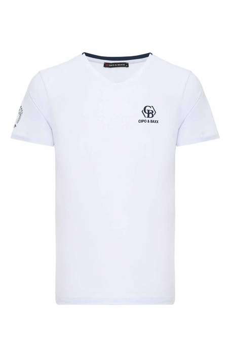 T-SHIRT CIPO BAXX  CT740 White