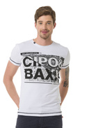 T-SHIRT CIPO BAXX CT612 WHITE