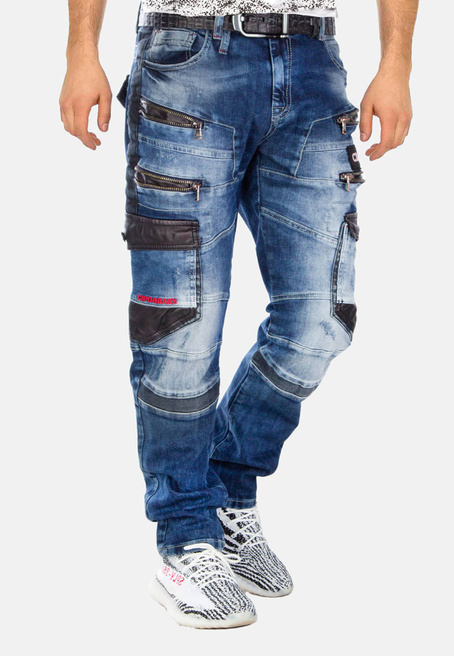 Herrenjeans CIPO BAXX CD586 Blue