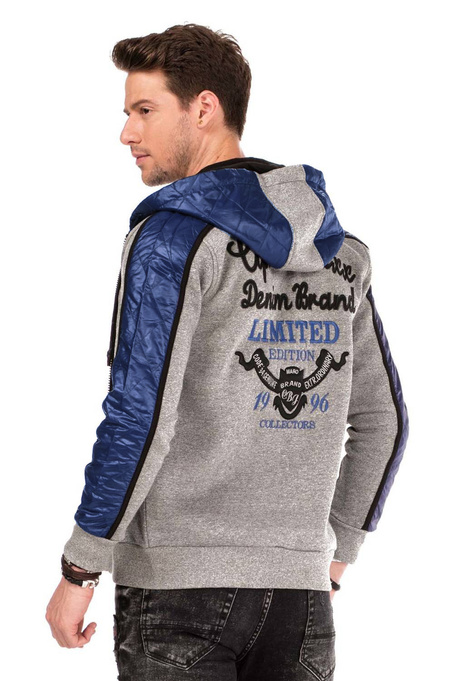 Sweatshirt CIPO BAXX CL312 GreyMelange