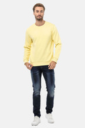 Sweatshirt CIPO BAXX CL558 Yellow