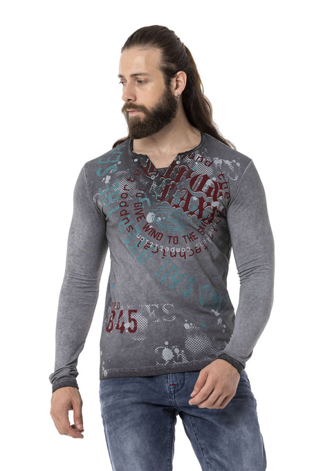 Sweatshirt CIPO BAXX CL512 Grey