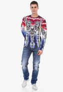 Herrenjeans CIPO BAXX CD704 BLUE
