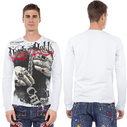 Sweatshirt CIPO BAXX CL511 white