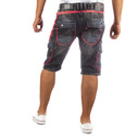 Jeansshorts CIPO BAXX CK224 BLACK