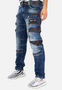 Herrenjeans CIPO BAXX CD586 Blue
