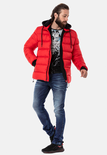 Herrenjacke CIPO BAXX CM202 red