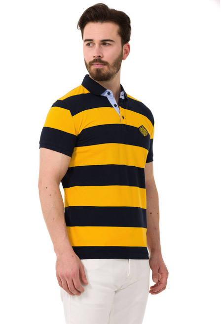 T-SHIRT CIPO BAXX CT741 Navy blue yellow