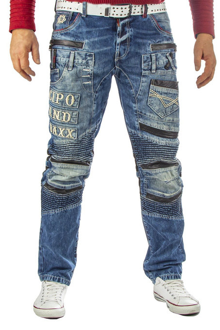 Herrenjeans CIPO BAXX CD637 BLUE