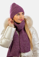 Damenmütze & Schal SCJ SET-23517-038