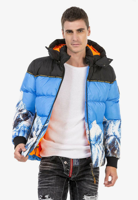 Herrenjacke CIPO BAXX CM180 BLUE