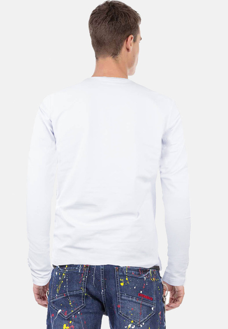 Sweatshirt CIPO BAXX CL511 white