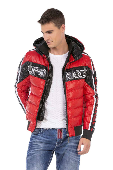 Herrenjacke CIPO BAXX CJ268 RED