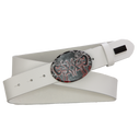 Ledergürtel CIPO BAXX CG203 WHITE