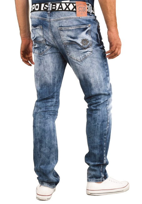 Herrenjeans CIPO BAXX CD319 BLUE 
