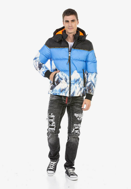 Herrenjacke CIPO BAXX CM180 BLUE