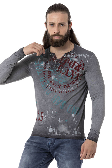 Sweatshirt CIPO BAXX CL512 Grey