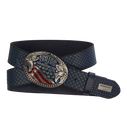 Ledergürtel CIPO BAXX CG197 BLUE